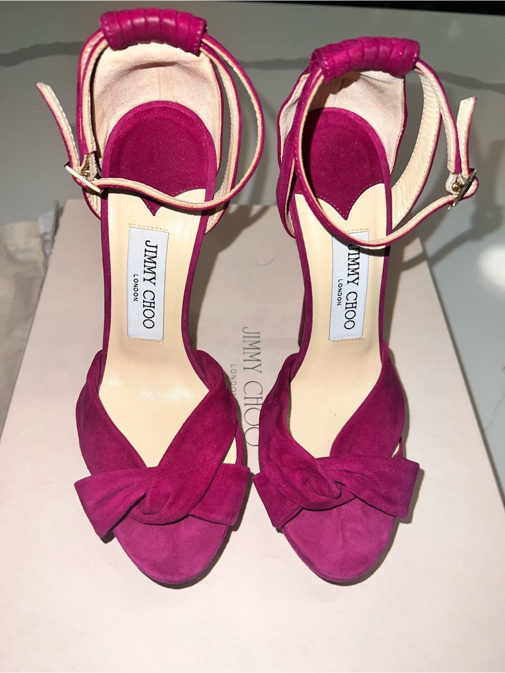 Jimmy Choo GRETA SUE 120M Platform Sandals